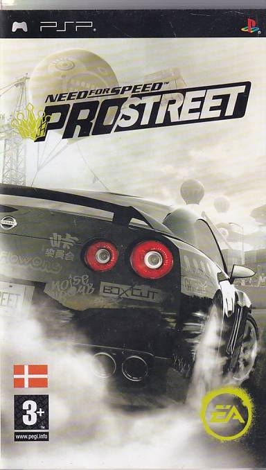 Need for Speed ProStreet PSP A grade genbrug 1
